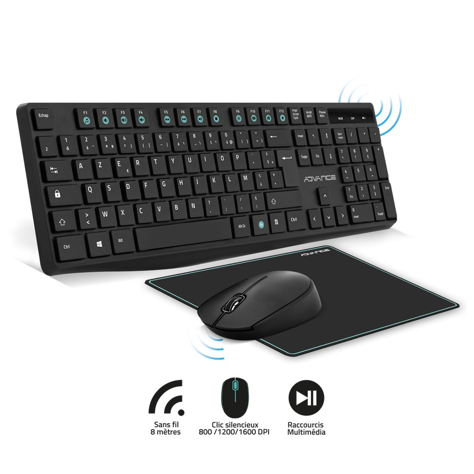 Pack Clavier + Souris + Tapis Comme neuf - N/A reconditionné disponible sur AfB