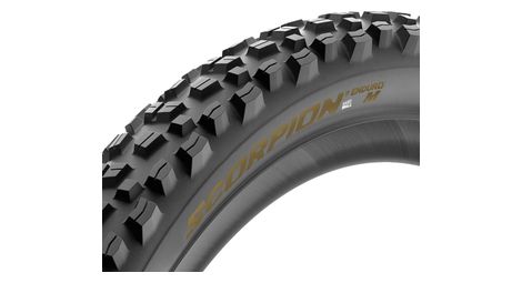 Pneu vtt pirelli scorpion enduro m 29 tubeless souple smartgrip gravity hardwall or - Comme neuf sur Alltricks