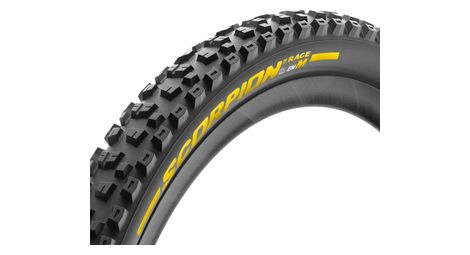 Pneu vtt enduro pirelli scorpion race enduro m 27 5 noir jaune - Comme neuf sur Alltricks