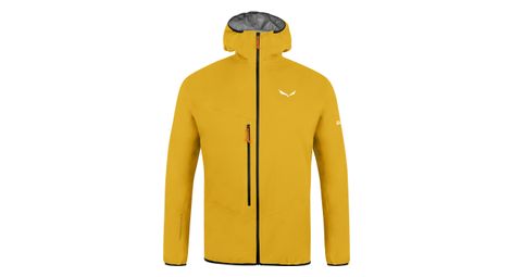 Veste impermeable salewa agner 2 powertex 3l jaune