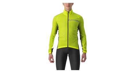 Veste castelli squadra stretch lime jaune gris fonce - Comme neuf sur Alltricks