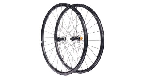 Paire de roues progress sonic disc 12x100 12x142 mm center lock shimano - Comme neuf sur Alltricks