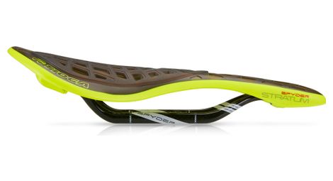 Selle tioga spyder stratum titane jaune neon - Comme neuf sur Alltricks