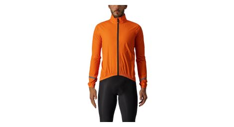 Veste impermeable castelli emergency 2 rain orange - Comme neuf sur Alltricks