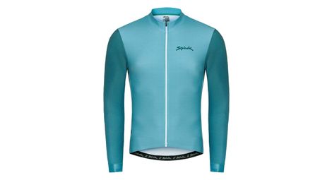 Maillot manches longues spiuk top ten homme turquoise - Comme neuf sur Alltricks