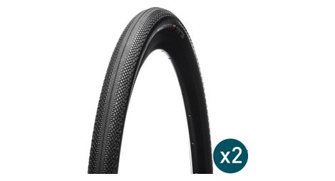 Lot pneus gravel hutchinson overide 700 mm tubeless ready souple hardskin preventif protect air - Comme neuf sur Alltricks