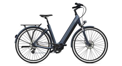 Velo de ville electrique o2 feel iswan city up 5 1 univ shimano altus 8v 432 wh 28 gris anthracite - Comme neuf sur Alltricks