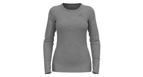 Baselayer femme odlo merinos 200 natural gris - Comme neuf sur Alltricks