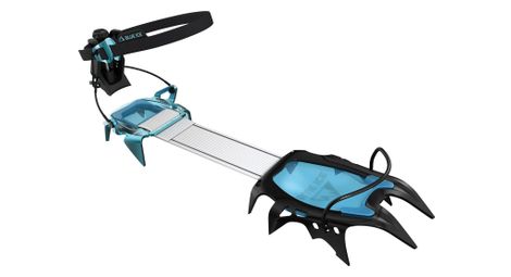 Crampons unisexe blue ice harfang alpine hybrid noir