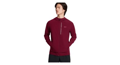 Veste coupe vent under armour outrun the storm rouge homme - Comme neuf sur Alltricks