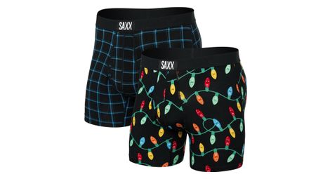 Lot de 2 boxer saxx ultra super soft noir