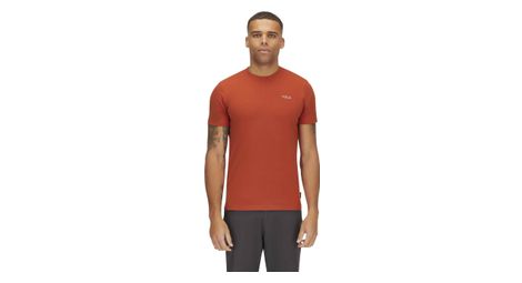 T shirt rab basecamp 3 peak rouge - Comme neuf sur Alltricks