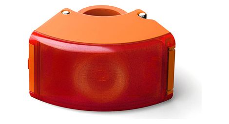 Eclairage velo arriere led usb bookman curve