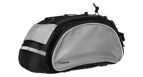Sacoche de velo porte bagages 12 litres gris noir etanche - Comme neuf sur Alltricks