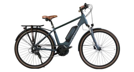 Velo de ville electrique granville e urban 30 man shimano tourney altus 7v 400 wh 700 mm bleu petrol mat