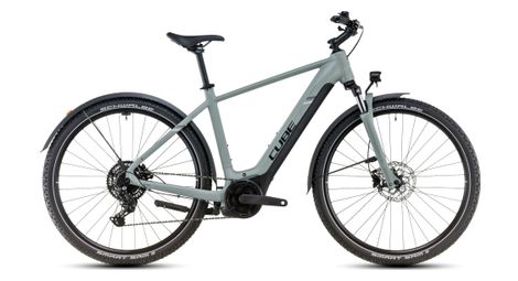 Vtc electrique cube nuride hybrid performance 625 allroad shimano cues 9v 625 wh 29 gris vert swamp 2025