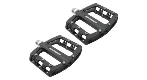 Paire de pedales massi cm462 aluminium noir