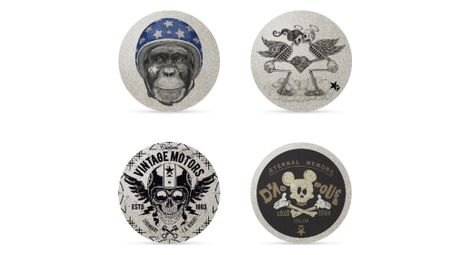 Flash moto 4 autocollants reflechissants indechirables et repositionnables - Comme neuf sur Alltricks