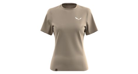 T shirt technique femme salewa puez dry beige - Comme neuf sur Alltricks