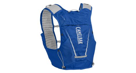 Sac hydratation camelbak ultra pro vest 2 flasques 500ml bleu gris