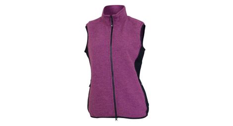 Ivanhoe cardigan femme thi cerise en laine bouillie avec lycra rose sportif - Comme neuf sur Alltricks