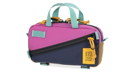 Sac banane topo designs mini quick pack 1 7l rose bleu
