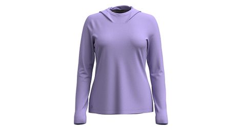 Haut a capuche smartwool active ultralite violet femme
