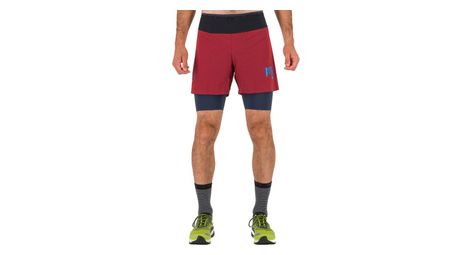Short 2 en 1 karpos cengia shorts rouge homme