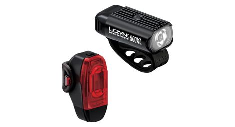 Paire d eclairage lezyne hecto drive 500xl et ktv drive - Comme neuf sur Alltricks