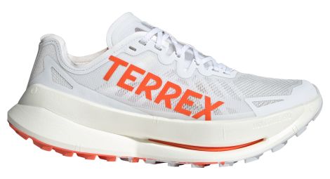Chaussures Trail adidas Terrex Agravic Speed Ultra Blanc/Orange Homme