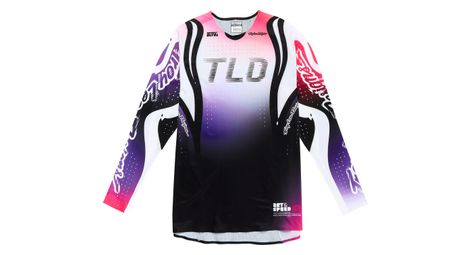 Maillot manches longues troy lee designs sprint ultra violet blanc