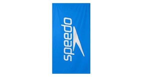 Serviette speedo logo towel bleu   blanc