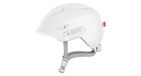 Casque enfant abus smiley 3 0 ace led blanc pure - Comme neuf sur Alltricks