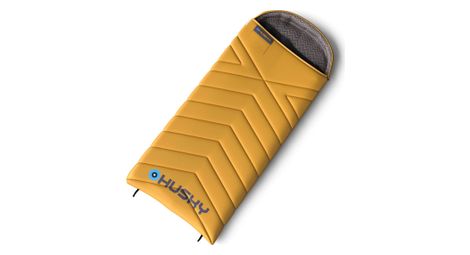 Sac de couchage husky blanket gizmo 2024 5 c moutarde 220 x 90 cm jaune avec gris