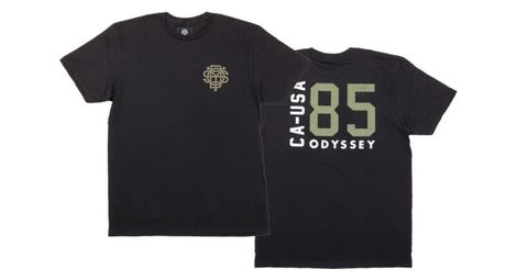 T shirt manches courtes odyssey import noir - Comme neuf sur Alltricks