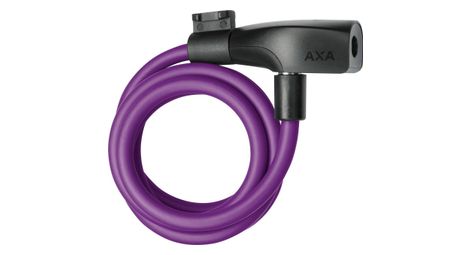 Axa serrure a cable resolute 8 120 pourpre royal