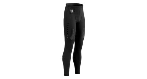 Collant long compressport winter trail under control noir