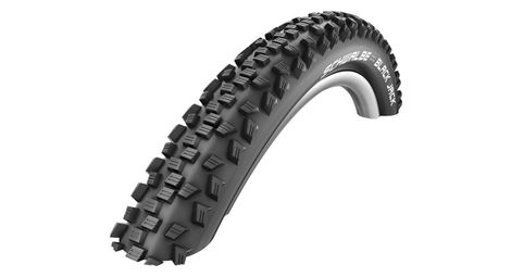Pneu vtt schwalbe black jack 12 tubetype rigide twinskin k guard black  n  roll