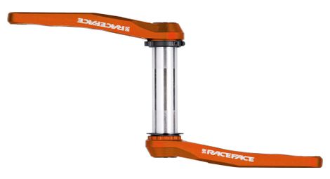 Manivelles race face atlas cinch direct mount axe 83mm orange sans boitier - Comme neuf sur Alltricks