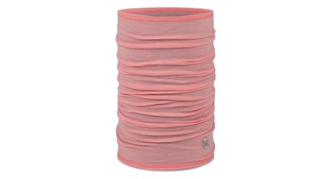 Tour de cou buff merino lightweight solid rose - Comme neuf sur Alltricks