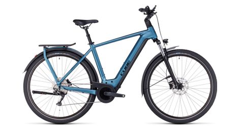 Velo de ville electrique cube kathmandu hybrid one 750 shimano deore 10v 750 wh 700 mm bleu 2023