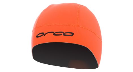 Bonnet de bain neoprene orca orange