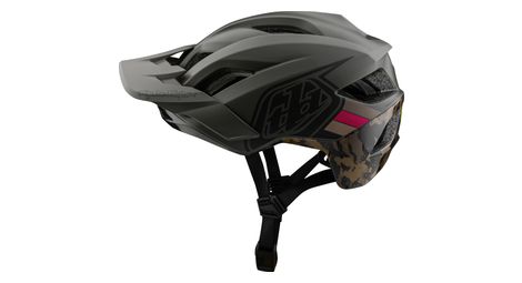 Casque vtt troy lee designs flowline se mips gris marron