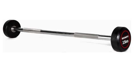 Barre de poids fixe 15kg boomfit