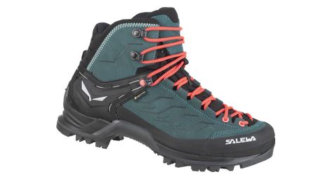 Chaussures de Randonnée Femme Salewa Mountain Trainer Mid Gore-Tex Bleu