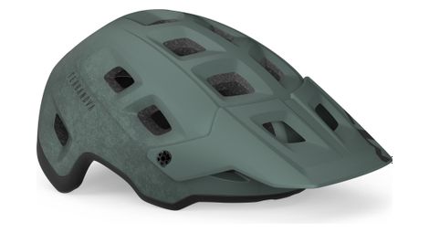 Casque all mountain met terranova vert noir mat