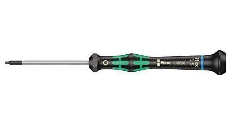 Wera tournevis electronicien pour vis six pans creux 2054 hex plus 1 5