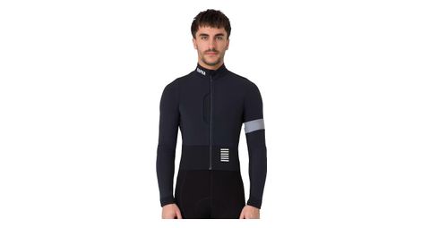 Veste manches longues rapha pro team winter noir blanc