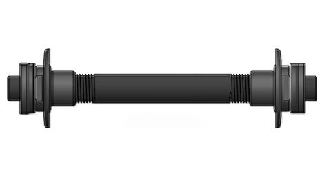 Axe de moyeau miche perno m6 pour roue pistard avant