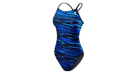 Maillot 1 piece femme tyr crypsis cutoutfit bleu - Comme neuf sur Alltricks